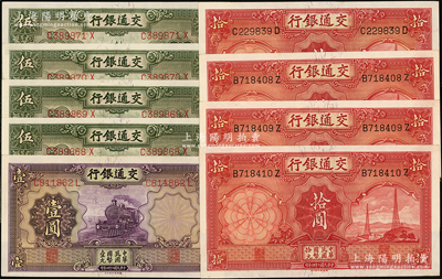 民国二十四年（1935年）交通银行德纳罗...