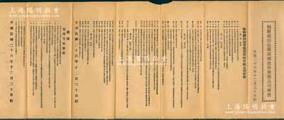 民国二十六年（1937年）《梅县谢田益群煤矿股份有限公司章程》1份，内中详列总则、股东会、董事会、检查人会、附则共5章44条，另附录有“益群分厂章程”（属烟户股东会），内容丰富，保存甚佳，敬请预览