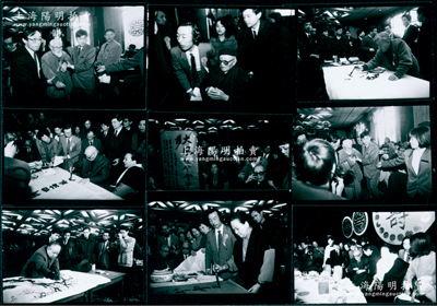 1994年著名画家“刘海粟大师百岁寿庆”照片一组共110余张，均属1寸小照片，保存甚佳，敬请预览