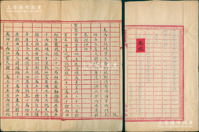 清代奏稿4份，详分：①光绪十九年（1893年）吉林将军长顺“奏稿”2份，分别奏为“吉林练兵欠发饷银，拟请暂借海军衙门款项”和“奏调候选知府松荫至吉林”等情；②光绪贰拾陆年（1900年）二品顶戴苏州织造景恩“奏稿”2份，奏为“报销前任织造办解敬事房传办各项活计动用料工银两”等情；通本墨笔书写，文字俊秀，极富史料研究价值，保存甚佳，敬请预览